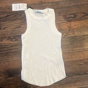 Women's White Tank Top